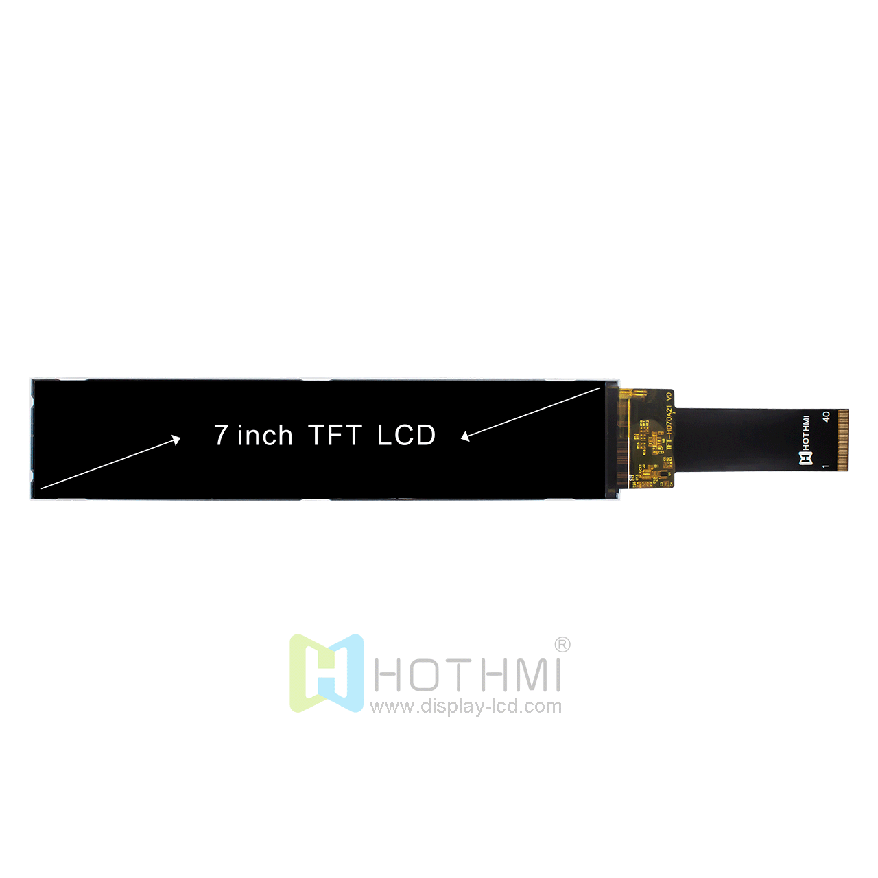 7.0 Inch IPS TFT LCD Display | 280x1424 Resolution With ST7703 Controller
