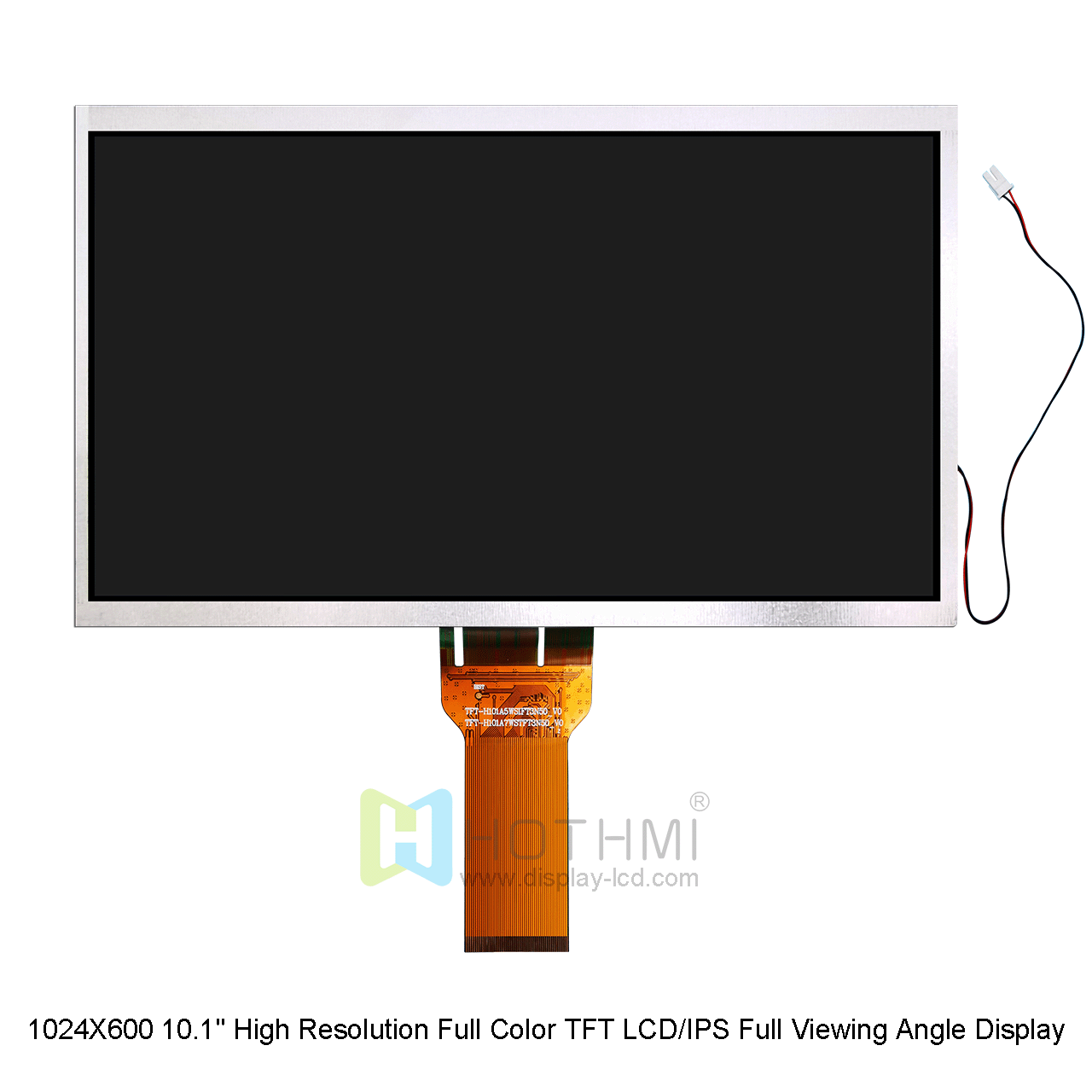 10.1 Inch 1024x600 IPS LCD Display | RGB Interface TFT Screen