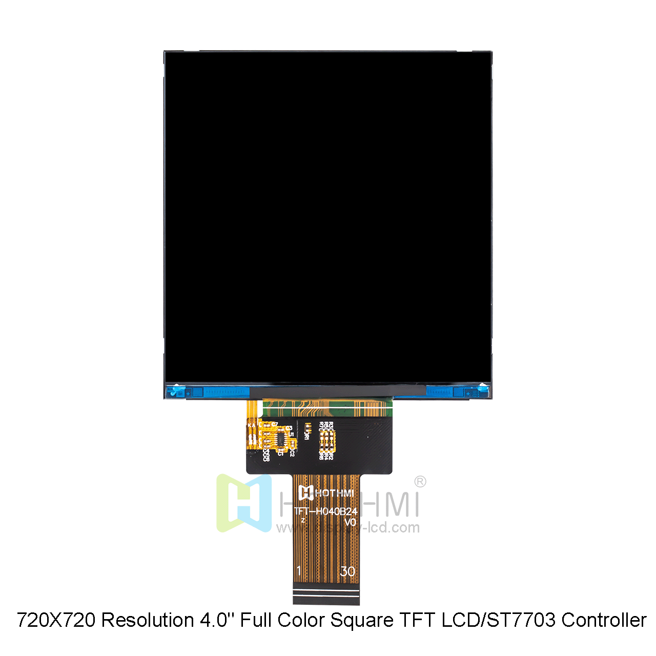 4.0" TFT LCD Display | MIPI DSI Interface ST7703 Controller