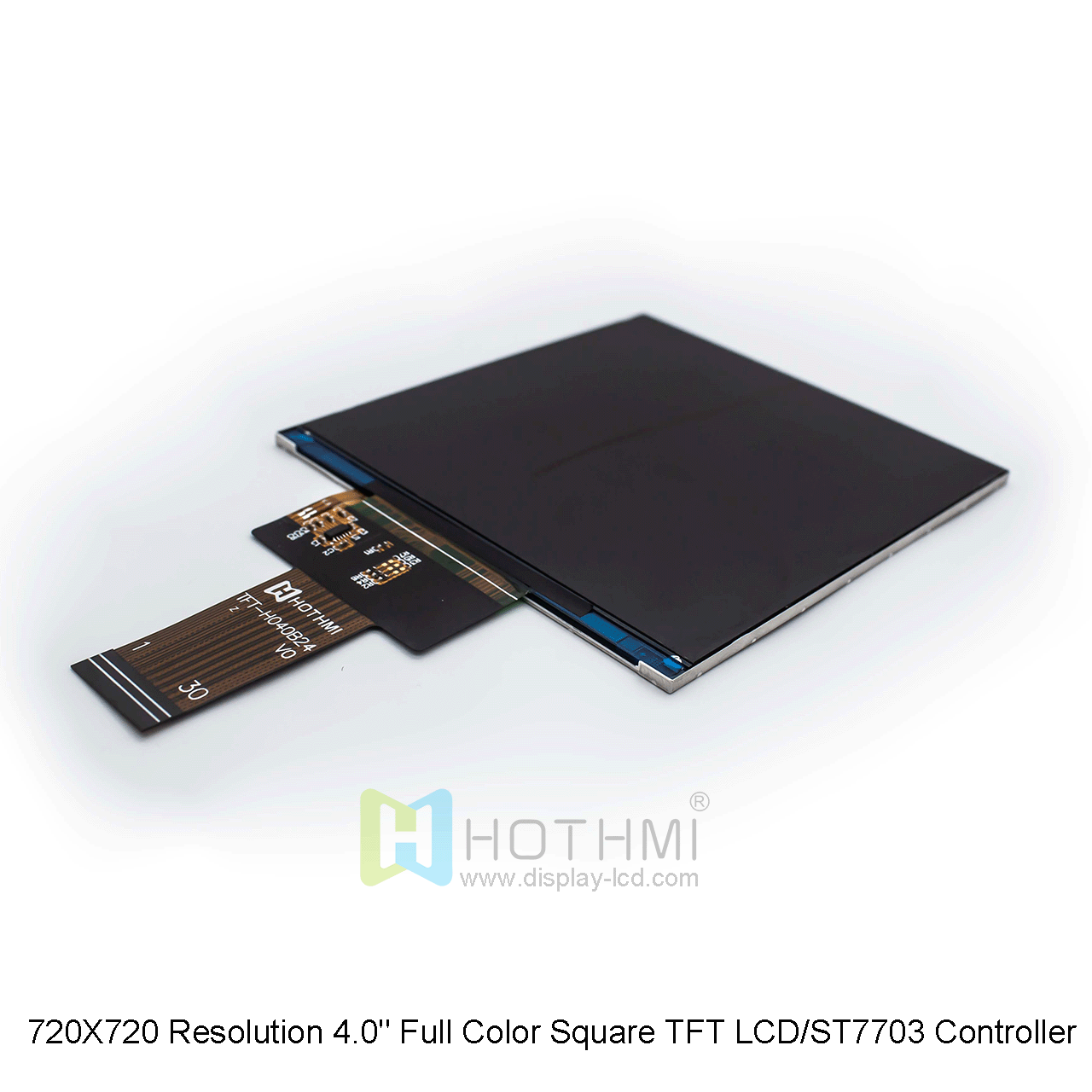 4.0" TFT LCD Display | MIPI DSI Interface ST7703 Controller