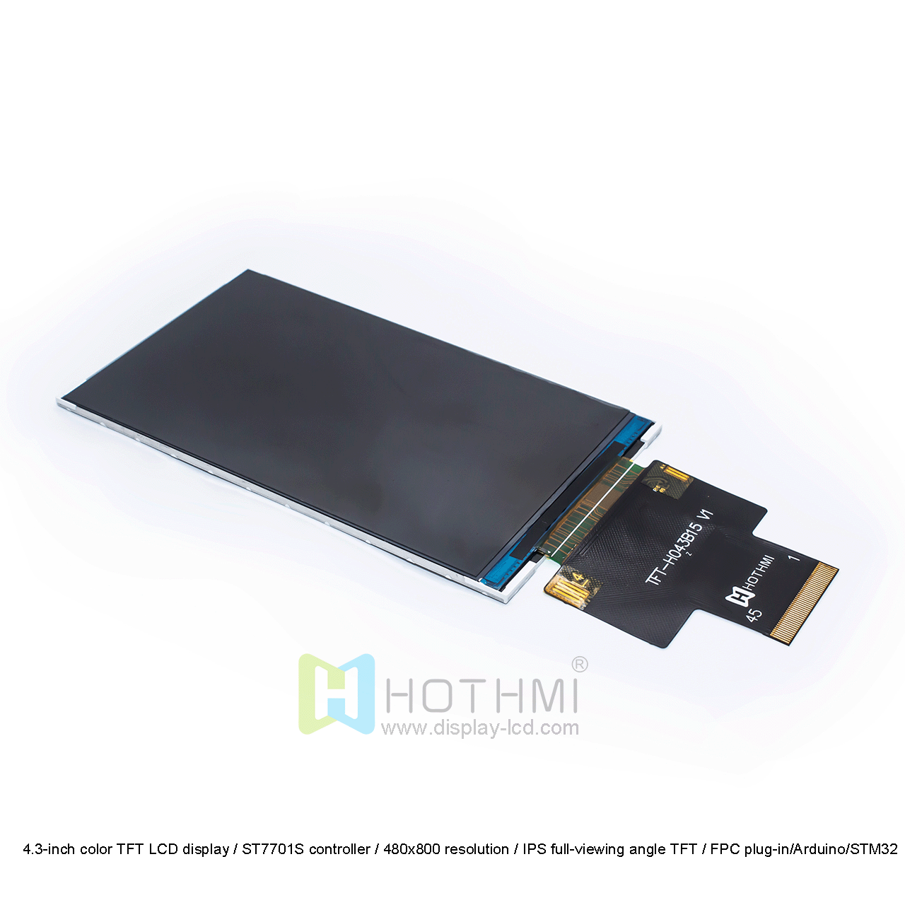 4.3 Inch 480x800 TFT LCD Display With ST7701S Controller