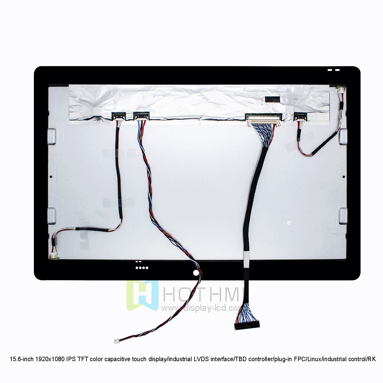 15.6 Inch Capacitive Touch TFT LCD Display With 1920x1080 Resolution