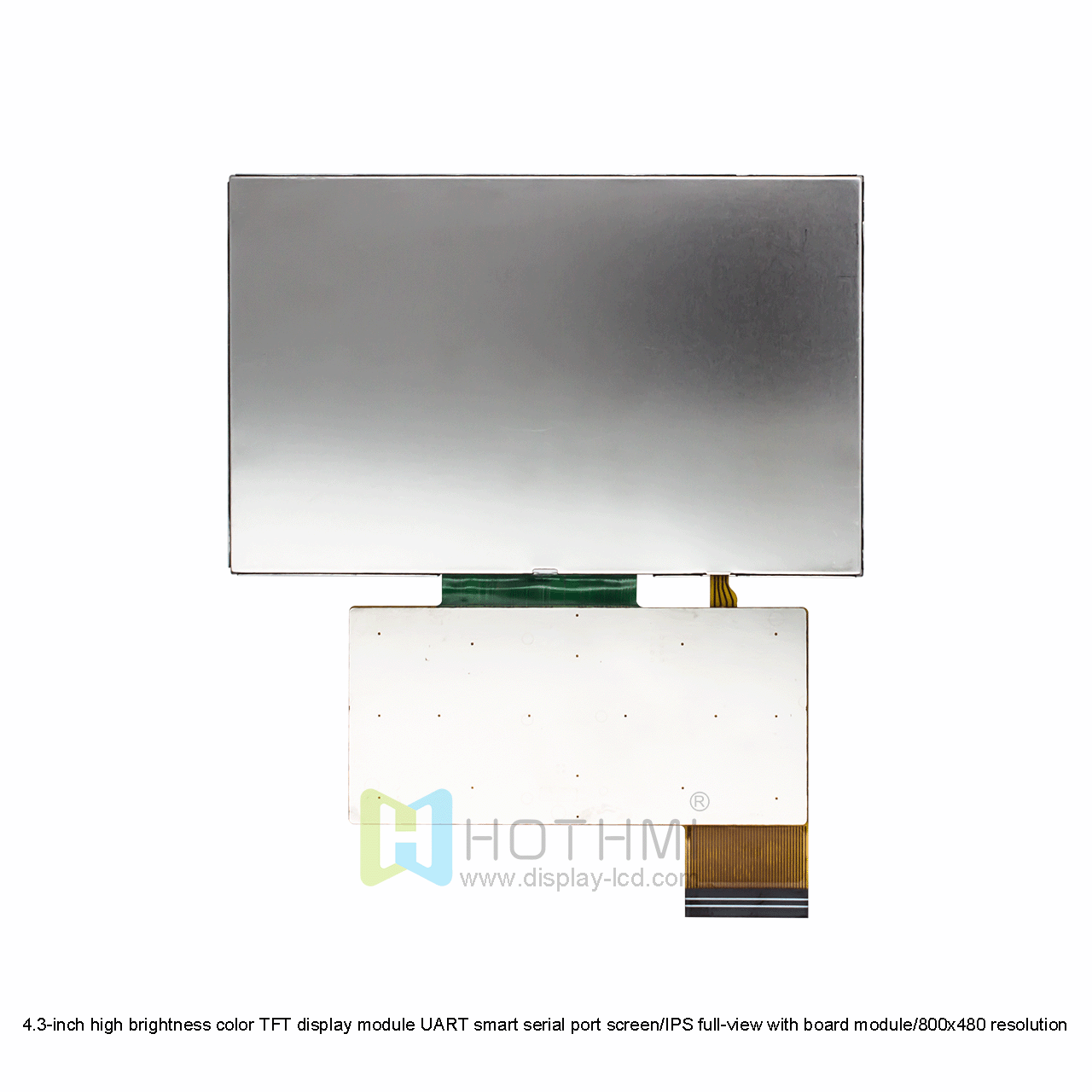 4.3 Inch Smart TFT Display | 800x480 resolution Sunlight Readable