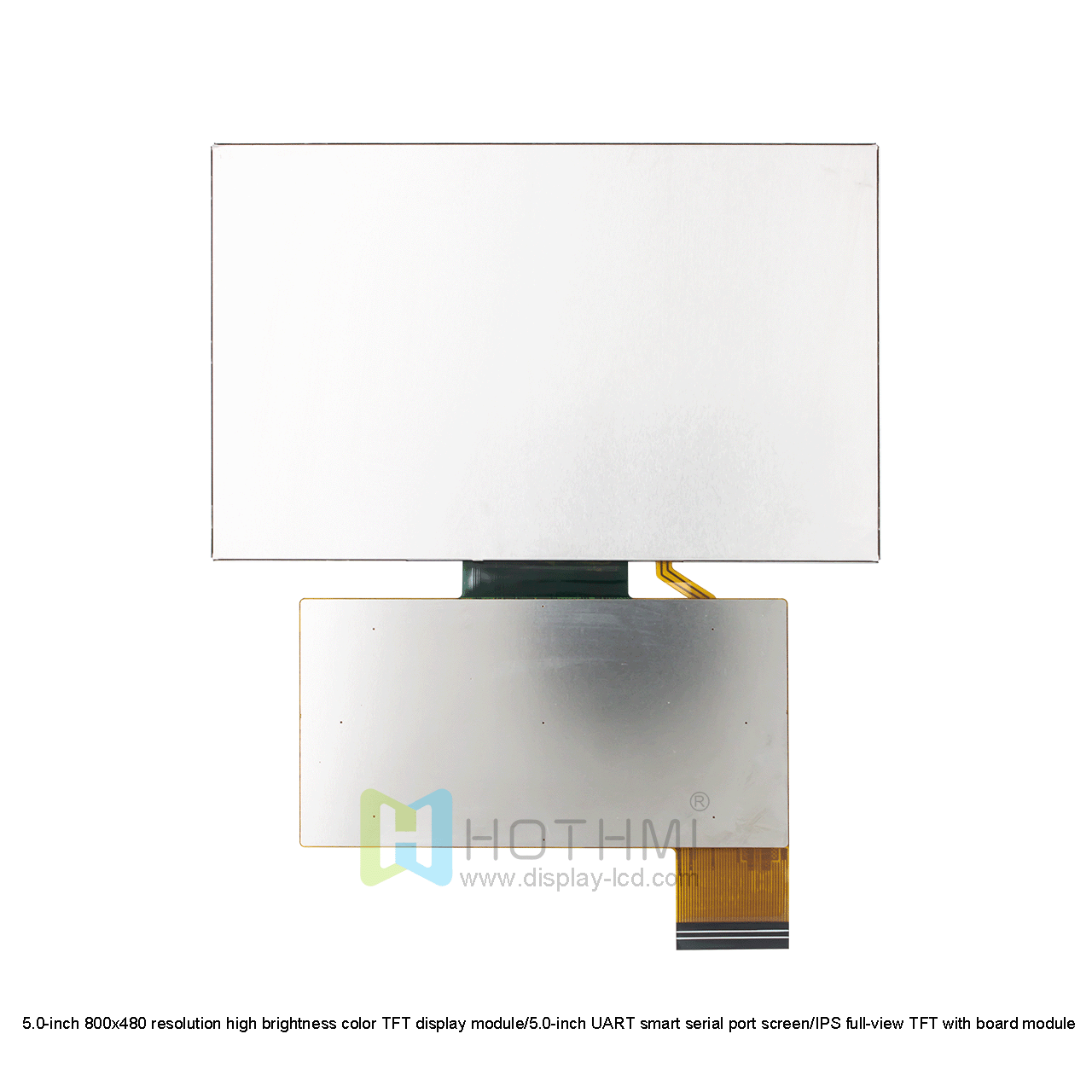 5.0 Inch TFT LCD Display | 800x480 Resolution With High brightness