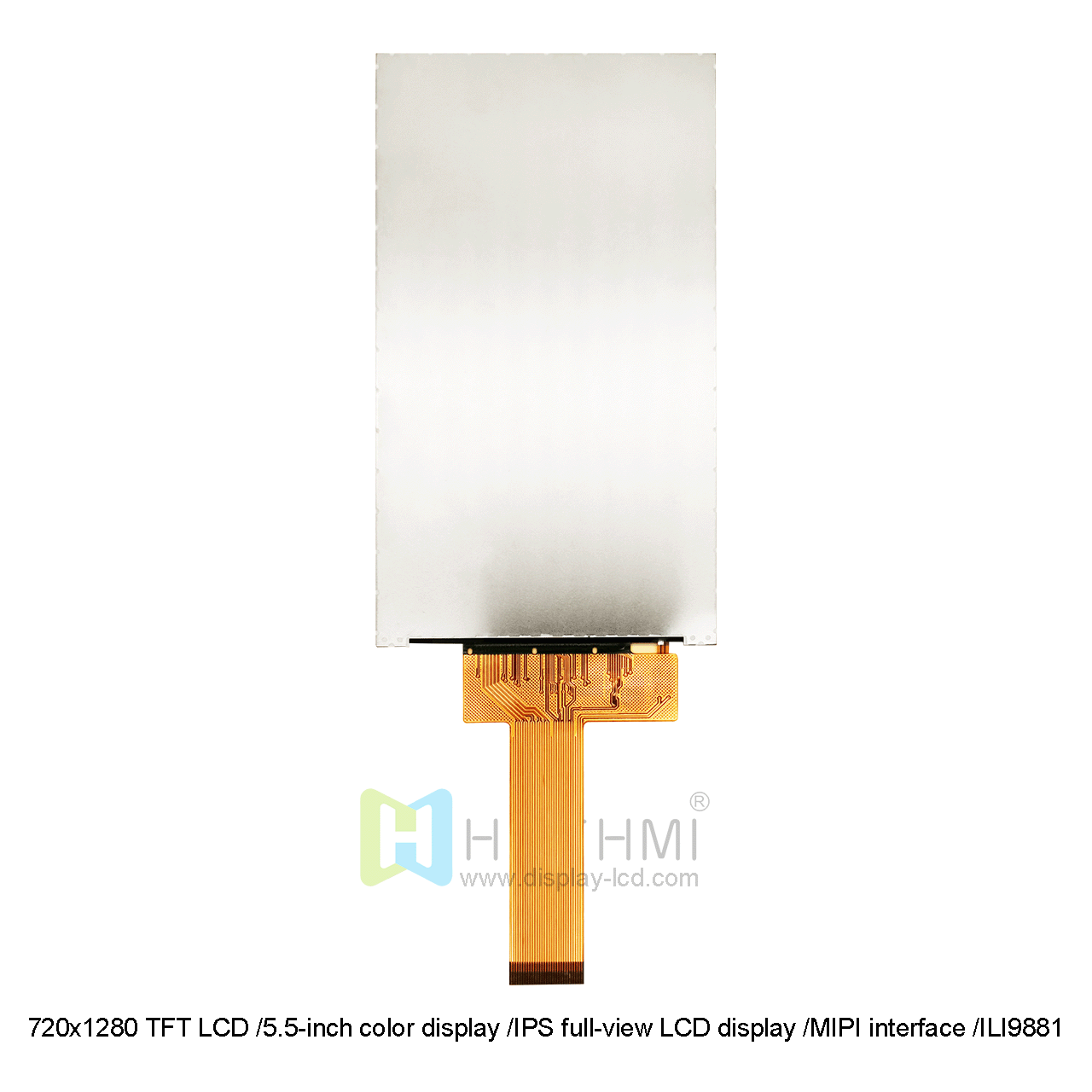 5.5 Inch IPS TFT LCD Display | MIPI Interface With ILI9881 Controller