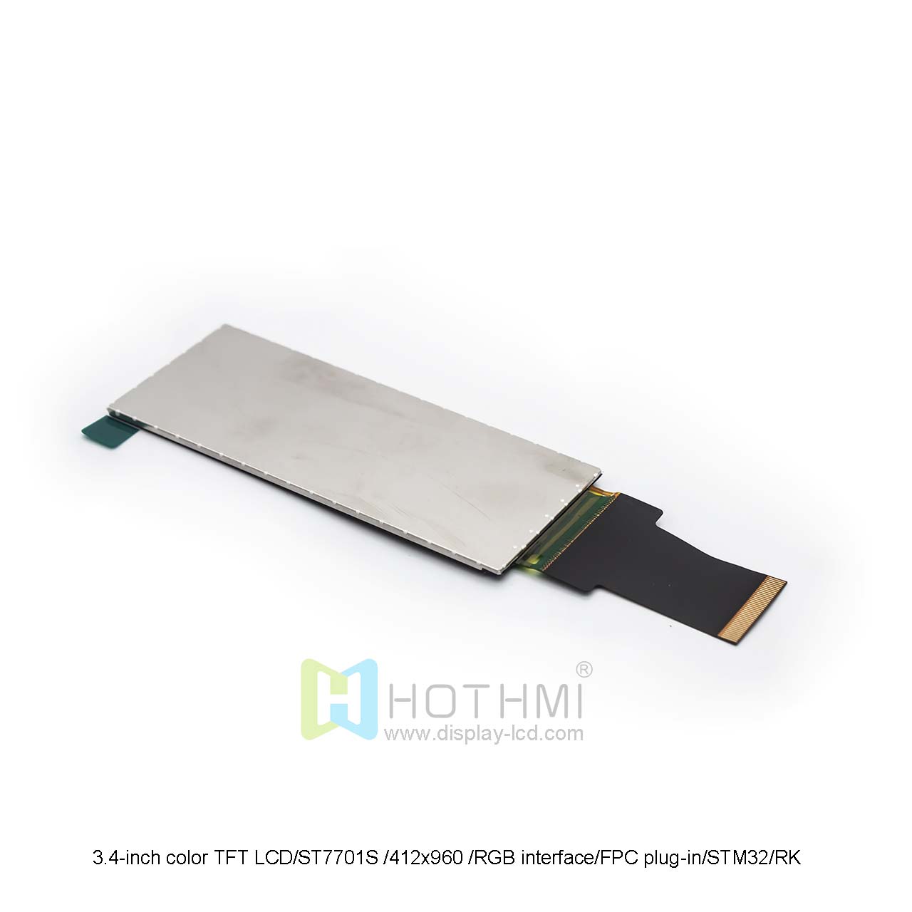 3.4 Inch TFT LCD | 412x960 RGB interface With ST7701S controller