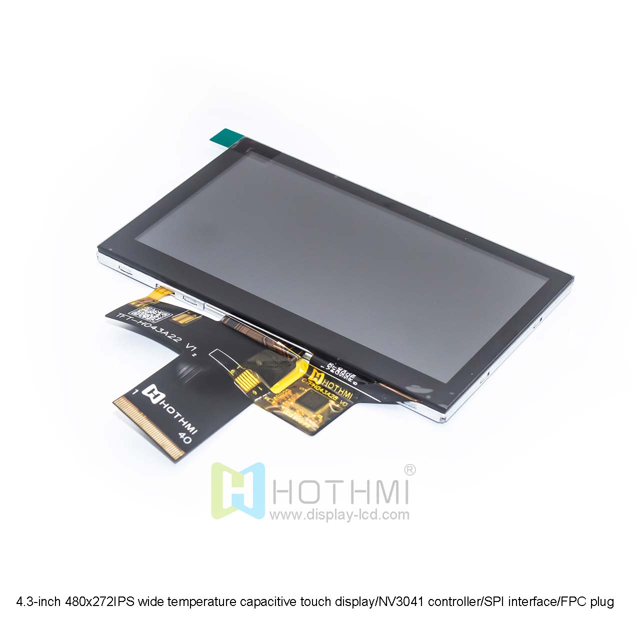 4.3 Inch Capacitive Touch Display | 480x272 IPS LCD For Arduino
