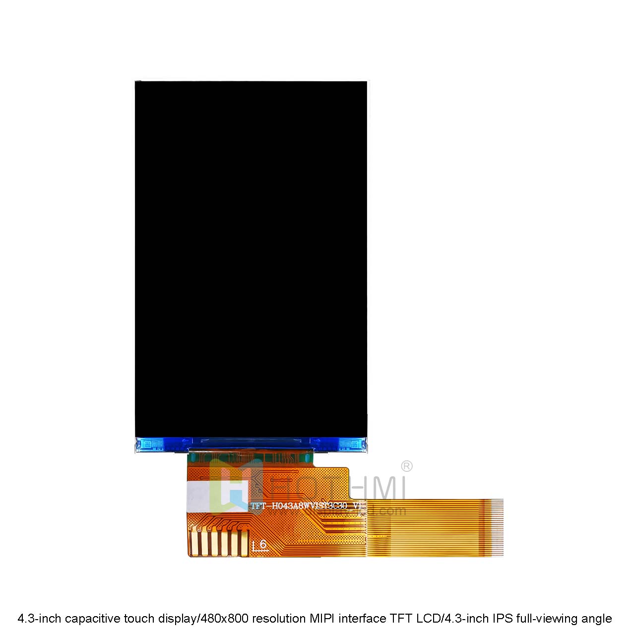 4.3 Inch TFT Display With MIPI DSI Interface ST7701S Driver Chip