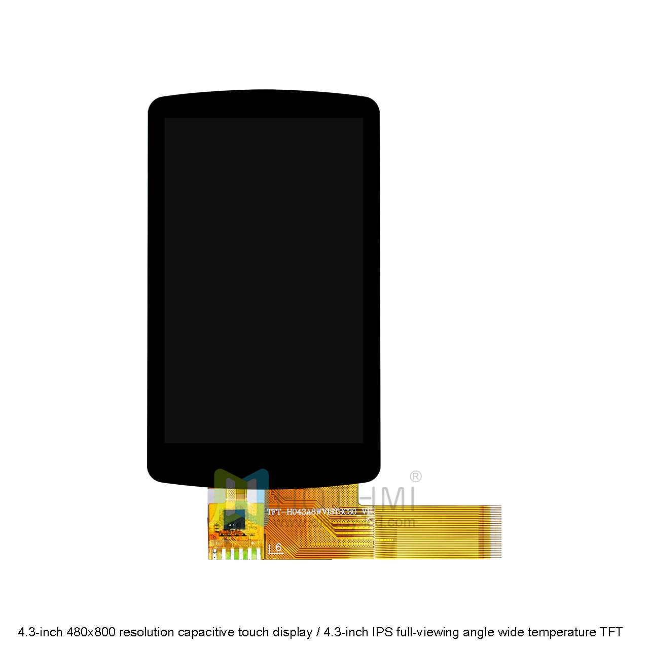 4.3" TFT LCD Display With CTP