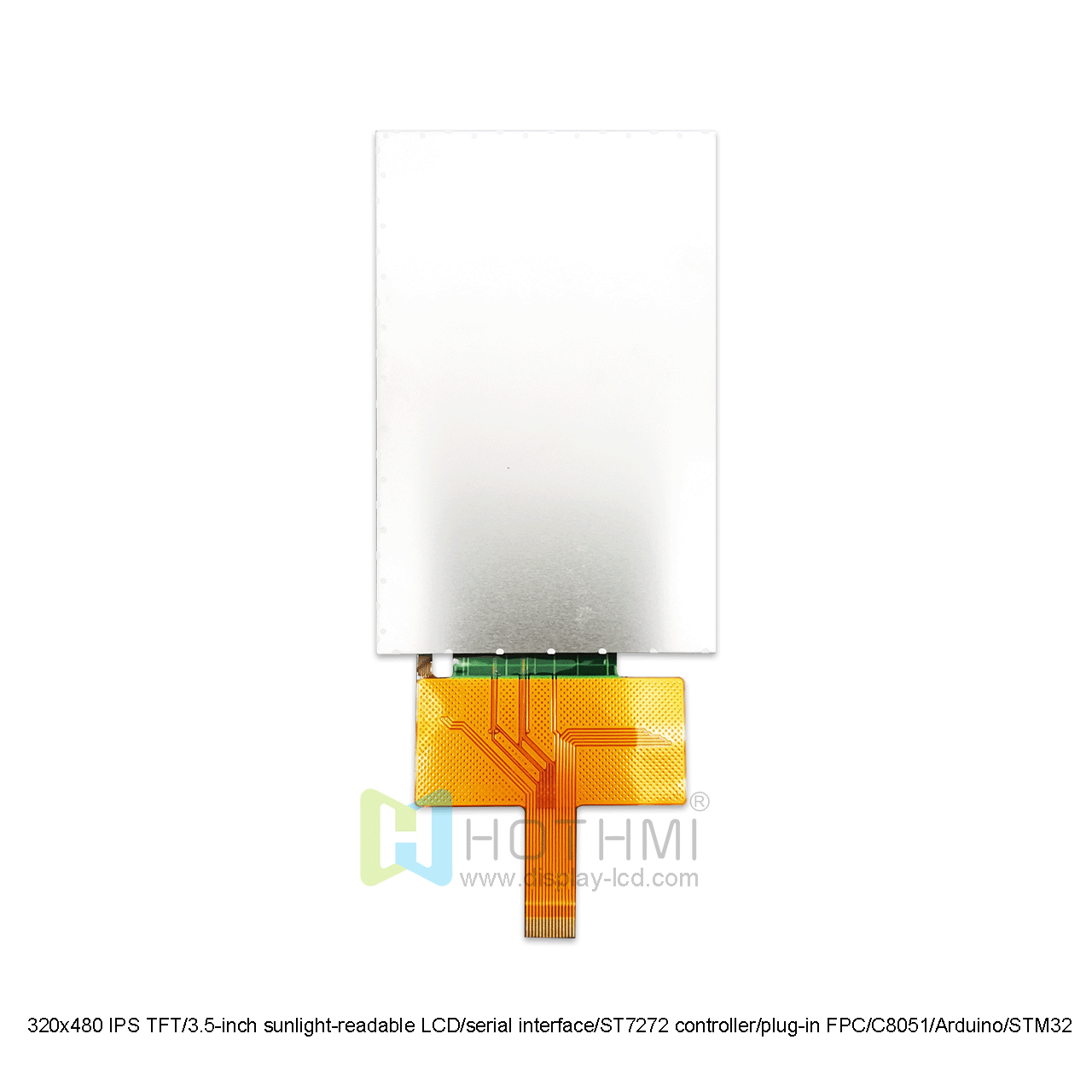 3.5" IPS TFT LCD With SPI Interface