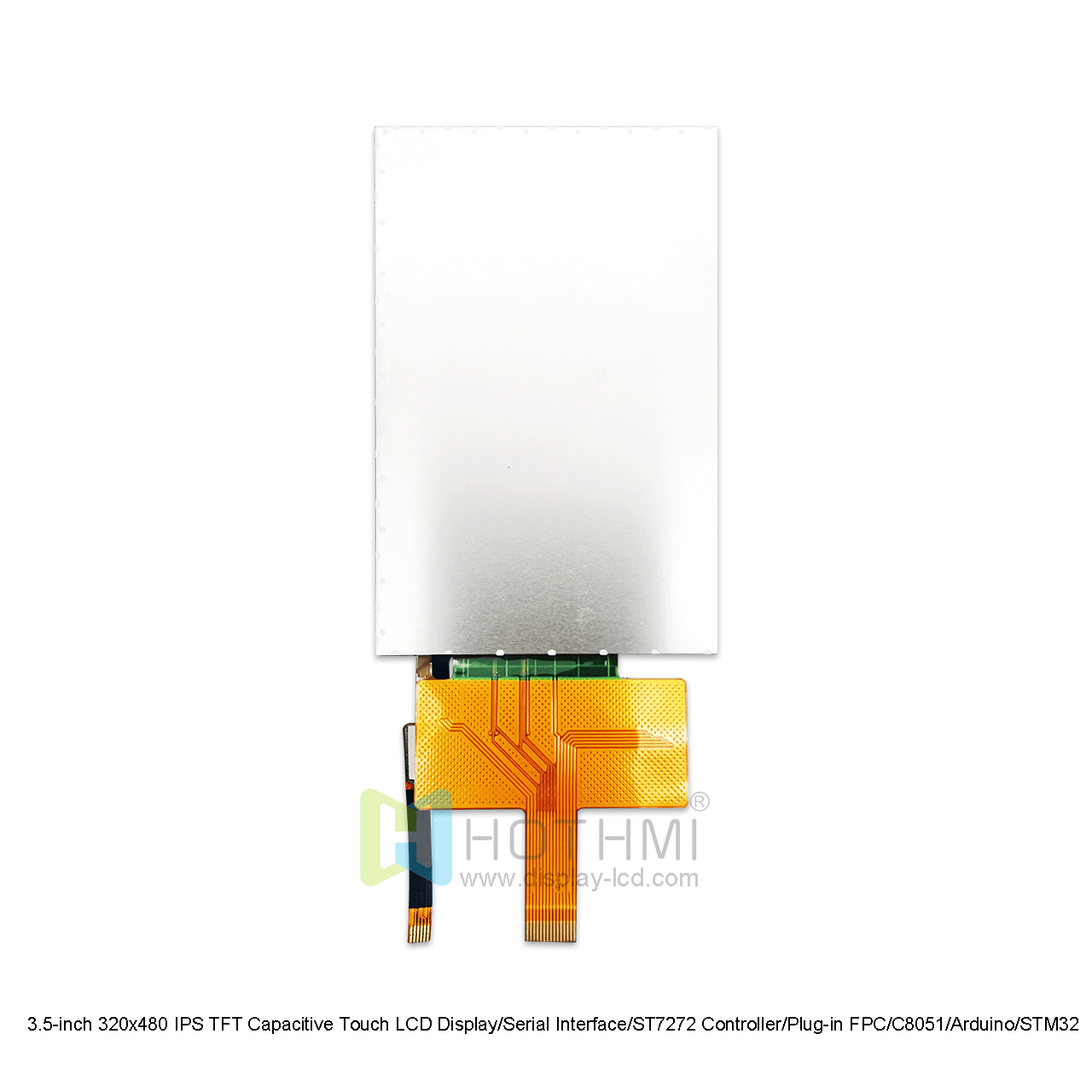 3.5 Inch Capacitive Touchscreen TFT LCD Display With ST7272