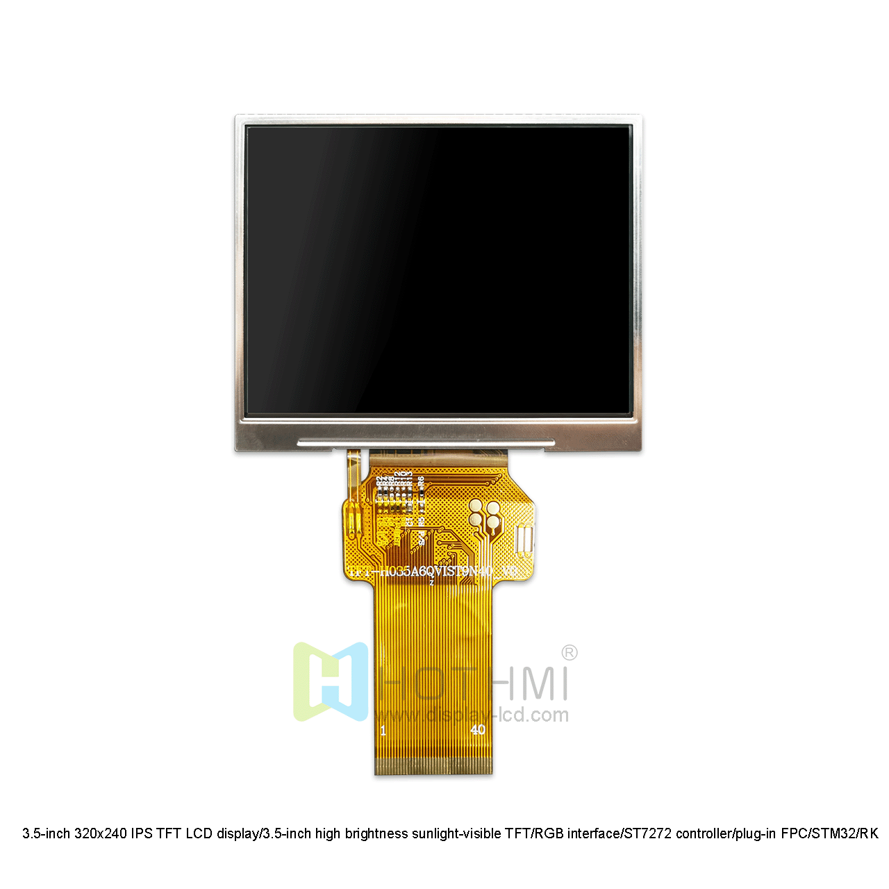 3.5" TFT LCD Display - High Brightness With 320x240 Resolution