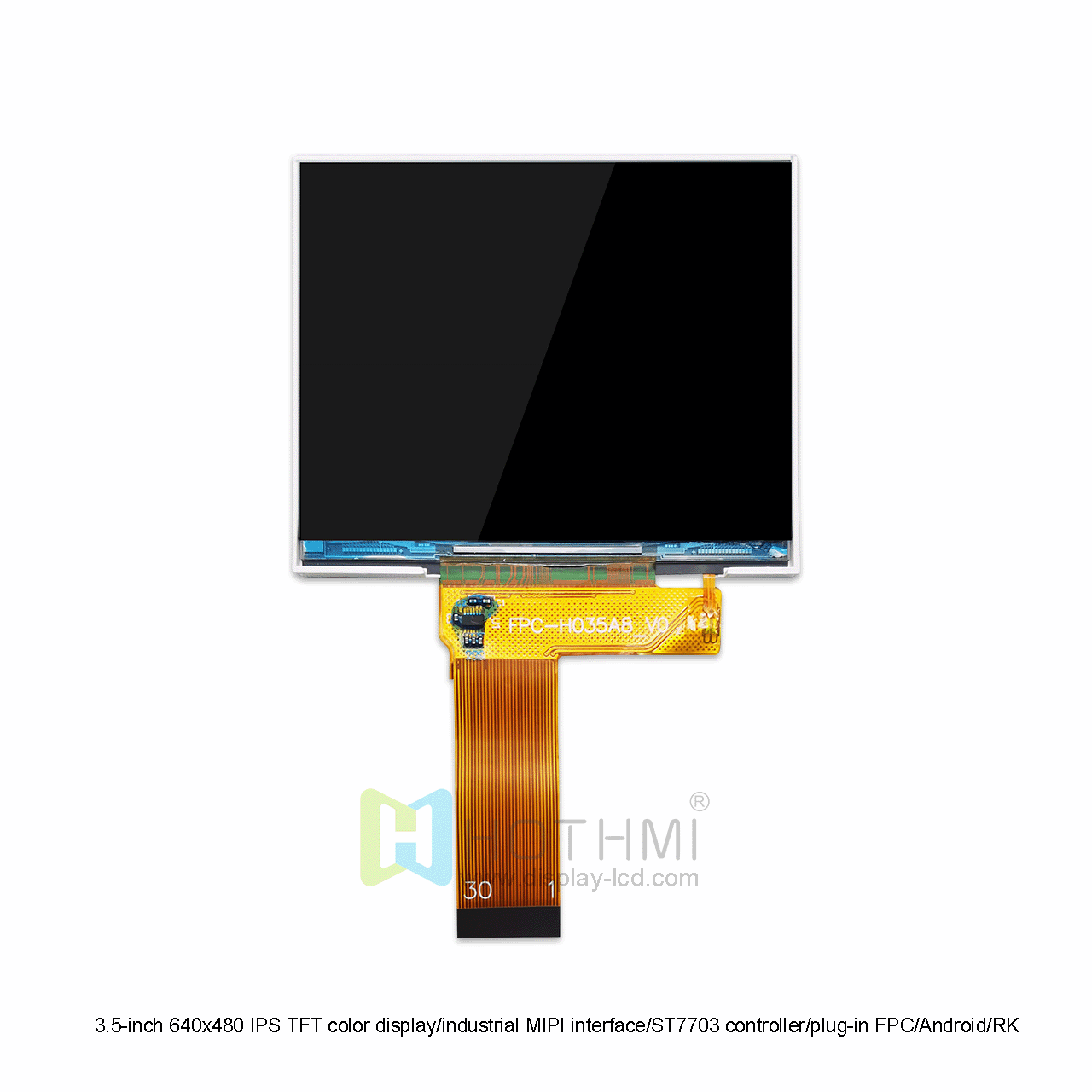 3.5 Inch 640x480 TFT Display | ST7703 Controller for Industrial