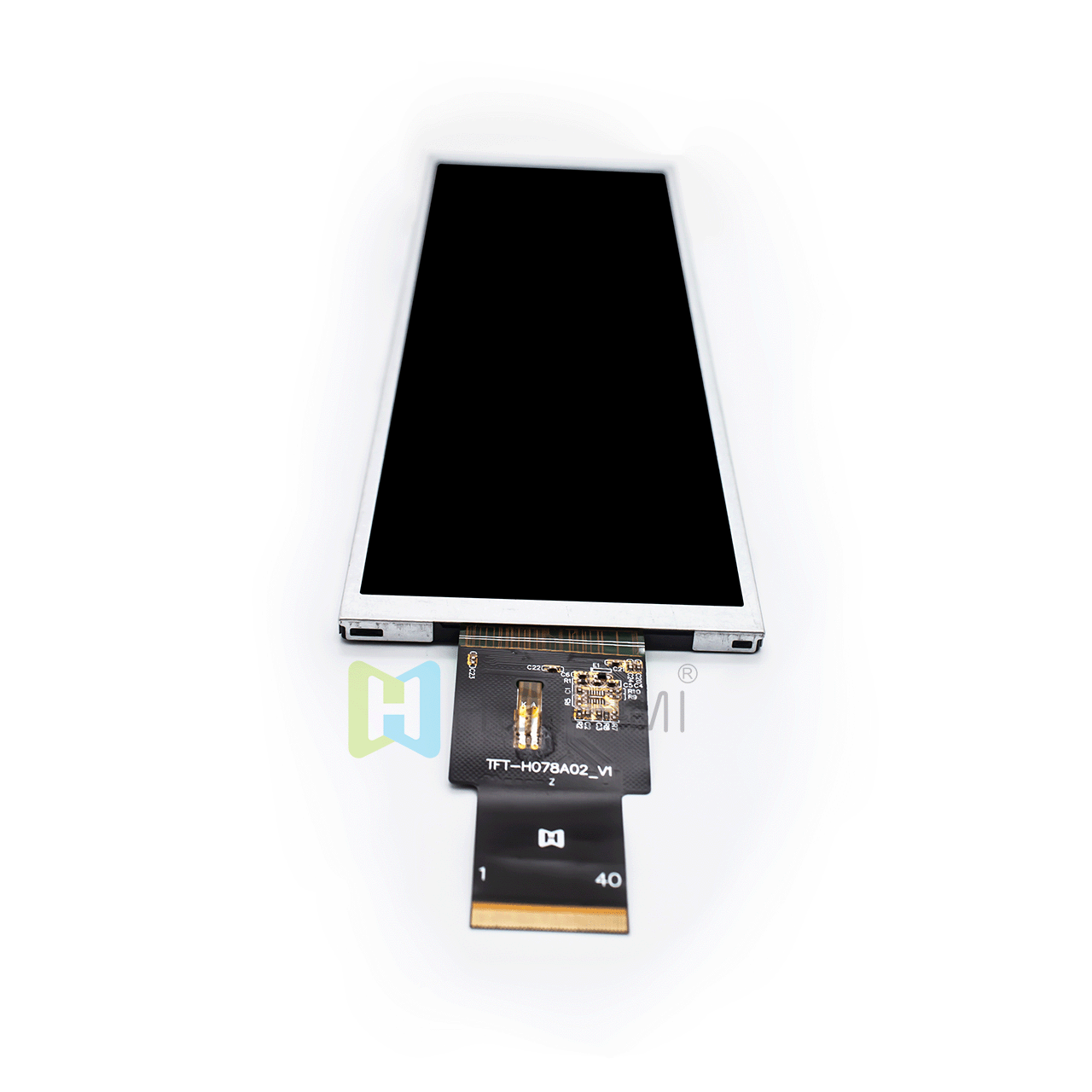 7.8 Inch TFT LCD | 400x1280 With LVDS Interface Sunlight Readable