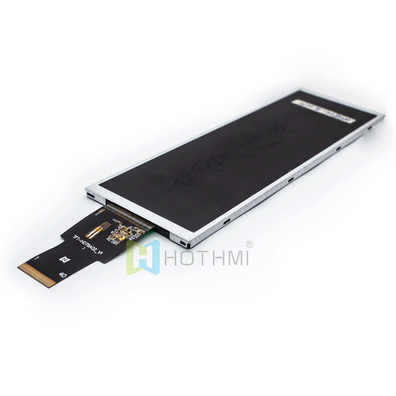 7.8 Inch TFT LCD | 400x1280 With LVDS Interface Sunlight Readable