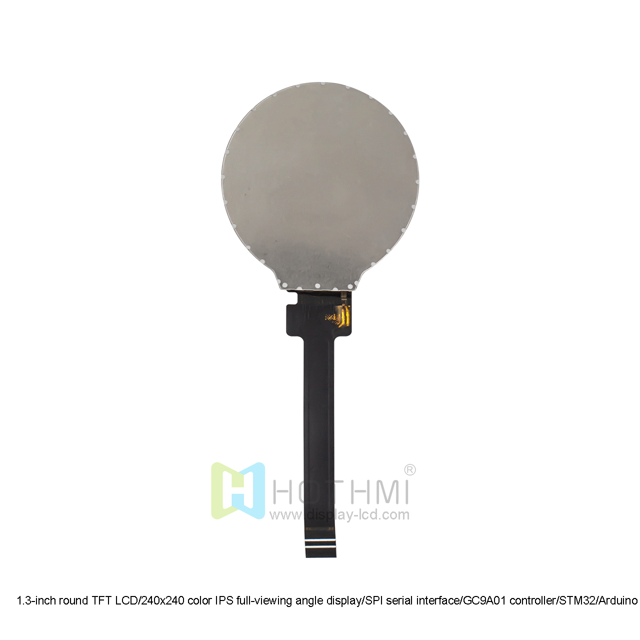 1.3 Inch Round TFT LCD Display | 240x240 Resolution | GC9A01 Driver