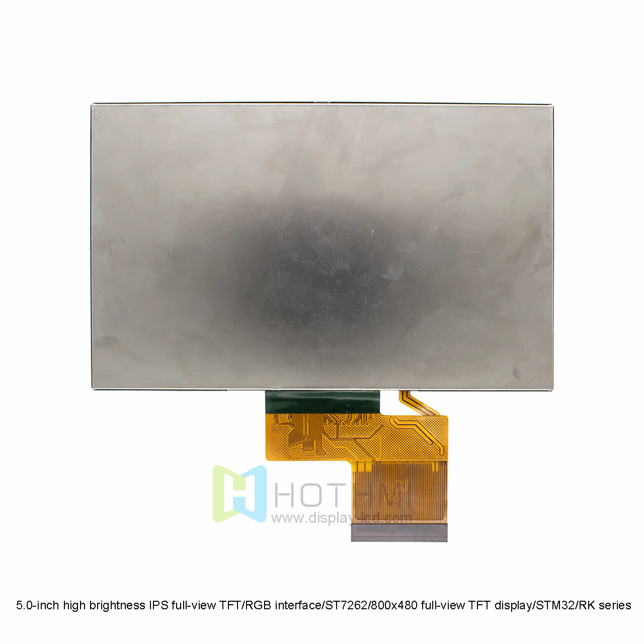 5 Inch High - Brightness TFT LCD | RGB Interface IPS Display For Industrial
