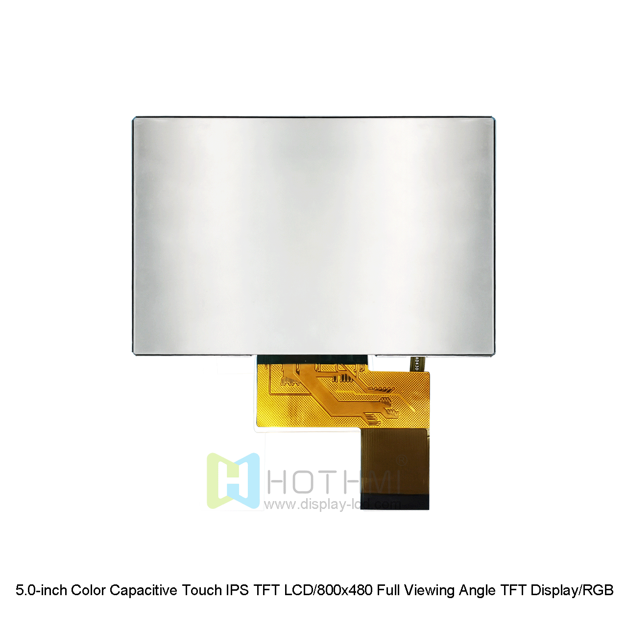 5 Inch TFT LCD Display With PCAP