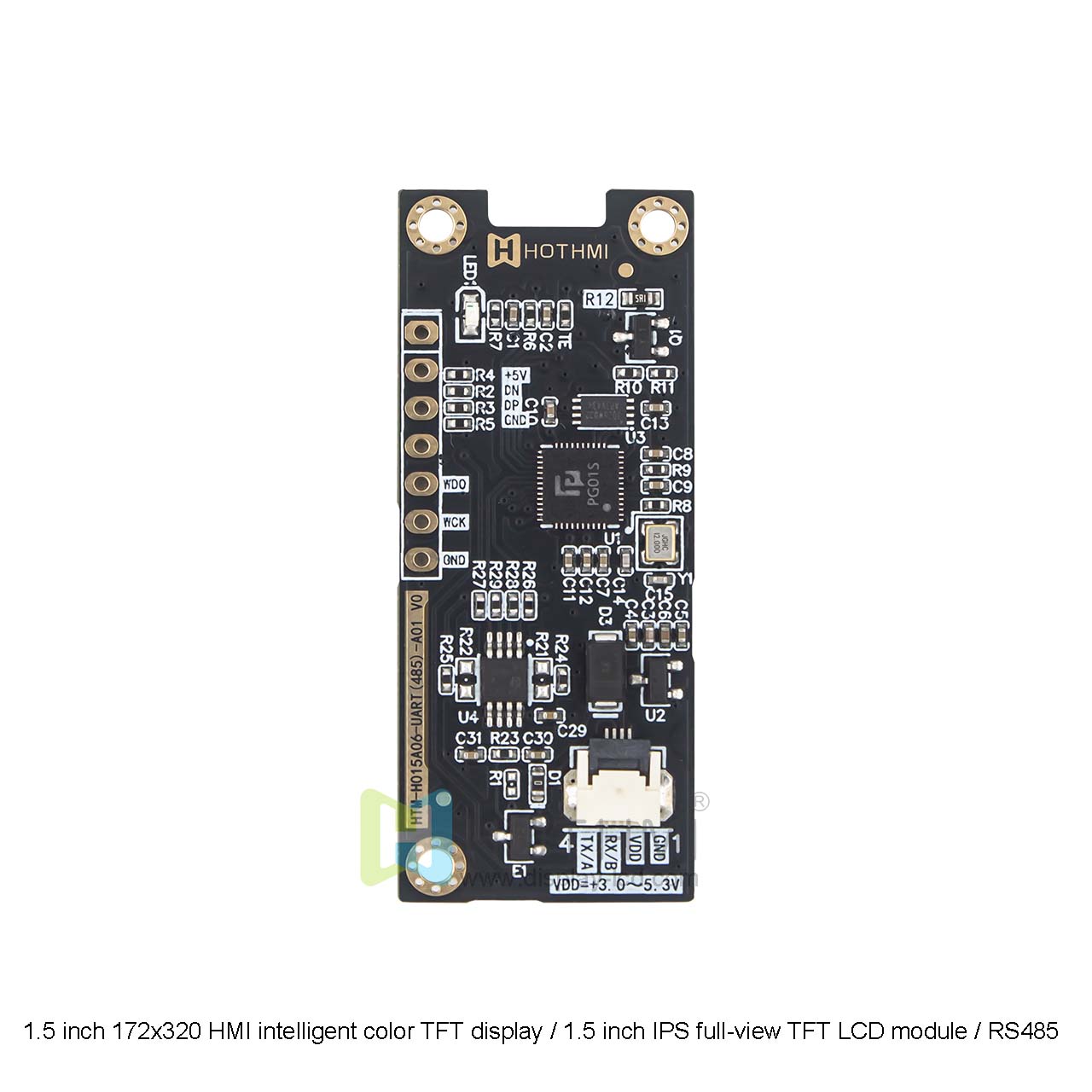 1.5 Inch TFT LCD Display | RS485 Smart Screen | 172x320 HD Resolution