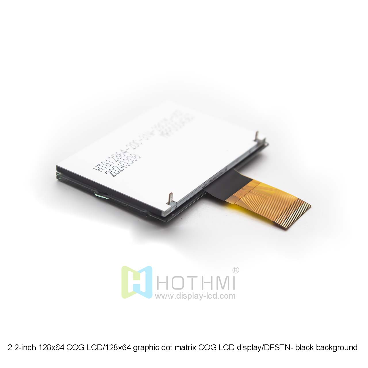 2.2-inch 128x64 COG LCD/128x64 graphic dot matrix COG LCD display/DFSTN- black background with white characters/ST7567 controller/Arduino