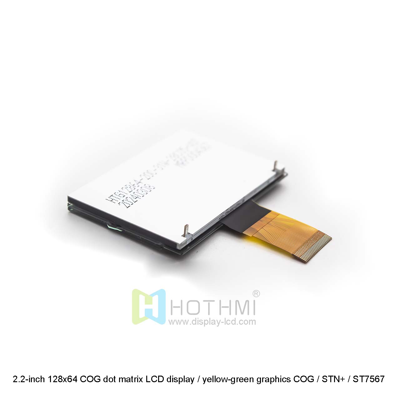 2.2-inch 128x64 COG dot matrix LCD display / yellow-green graphics COG / STN+ / ST7567 controller / Arduino