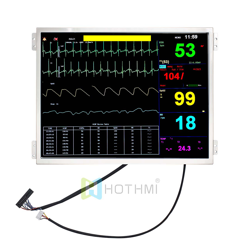 10.4 Inch TFT LCD | 1024x768 resolution With LVDS Interface