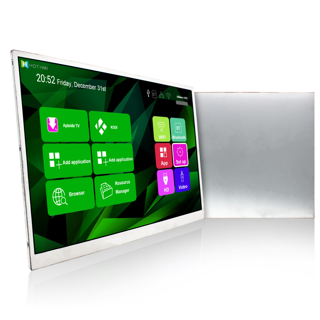 10.1 Inch 1024x600 IPS LCD Display Module with LVDS | EK79001 Controller