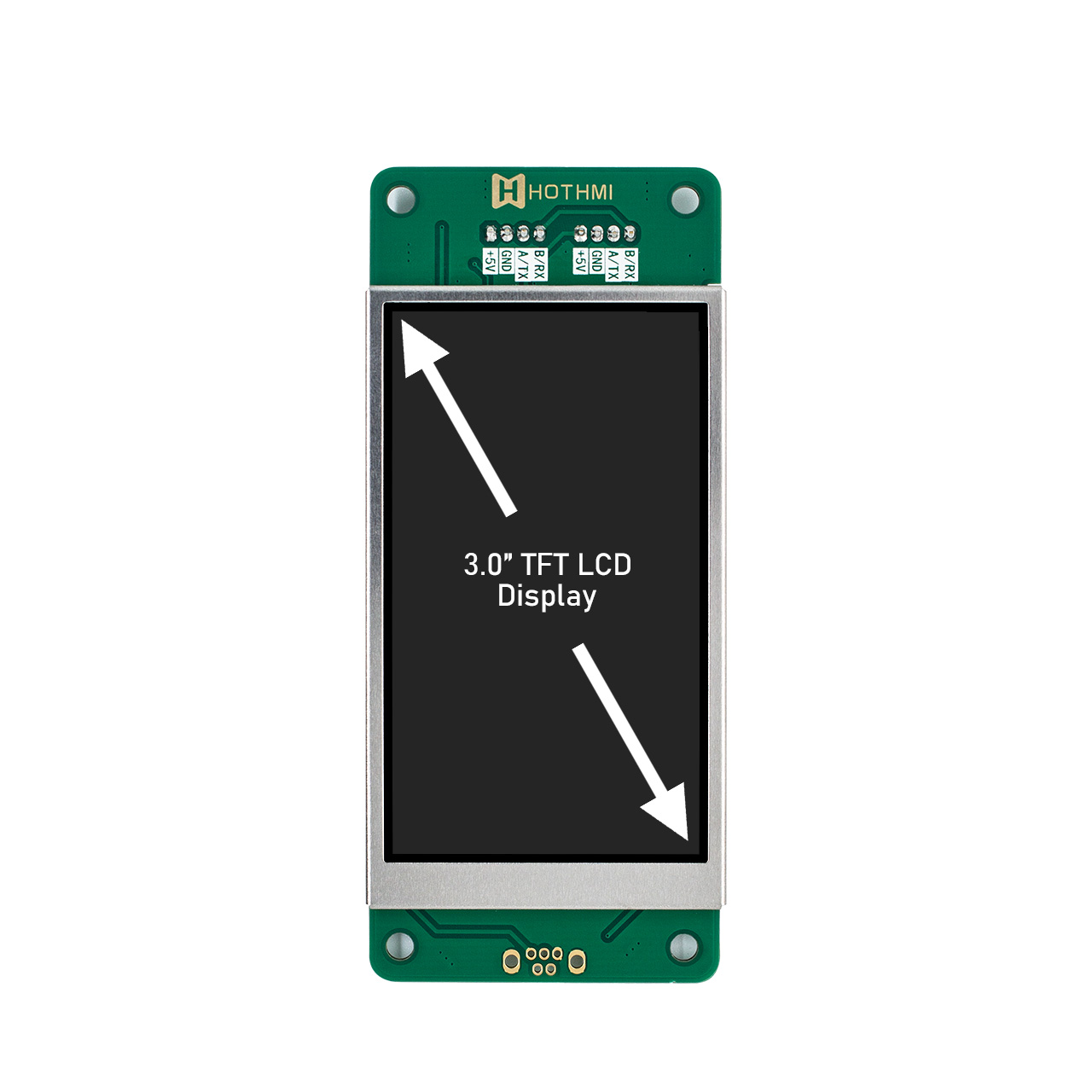 3.0 inch TFT Panel | 360x640 EzUI TFT Screen | RS485 TFT Module