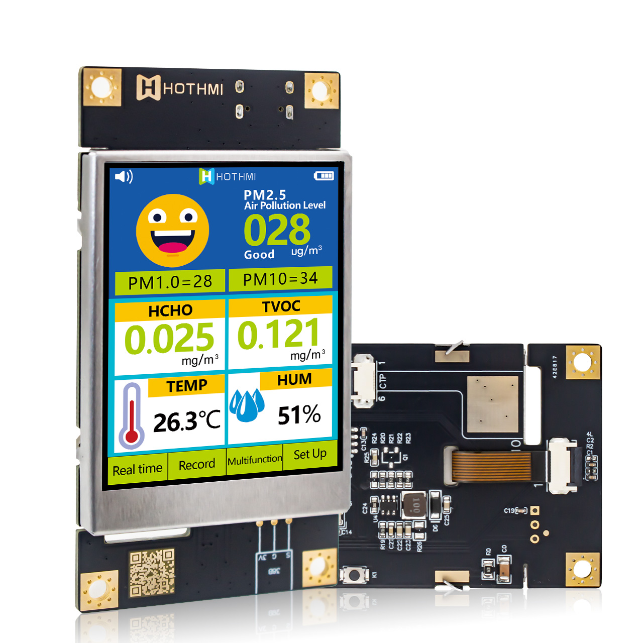 2.4 Inch TFT Display Module with EzUI | 240x320 Resolution Sunlight Readable