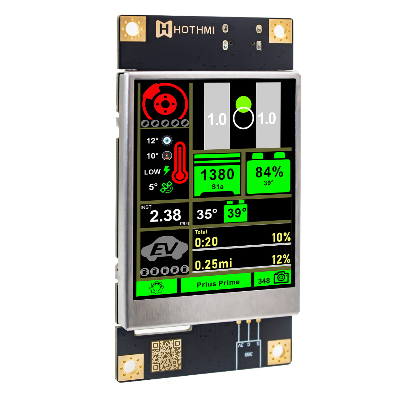 2.4 Inch TFT Display Module with EzUI | 240x320 Resolution Sunlight Readable