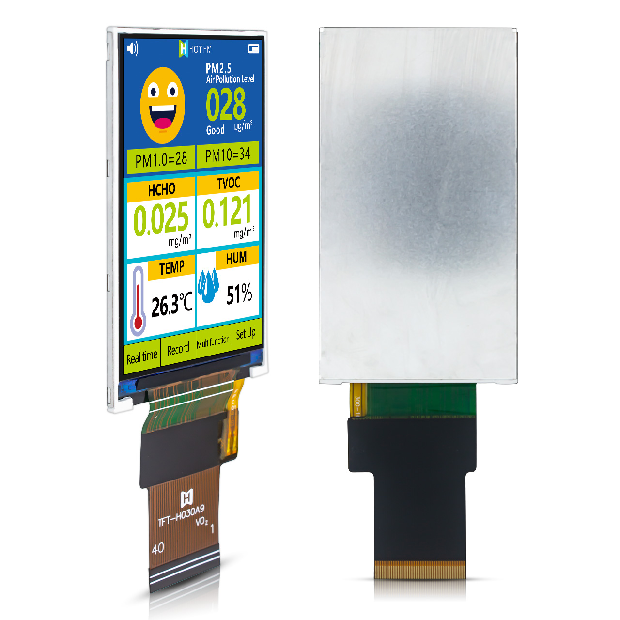3.0 Inch TFT LCD Display | 360x640 Resolution With RGB Interface