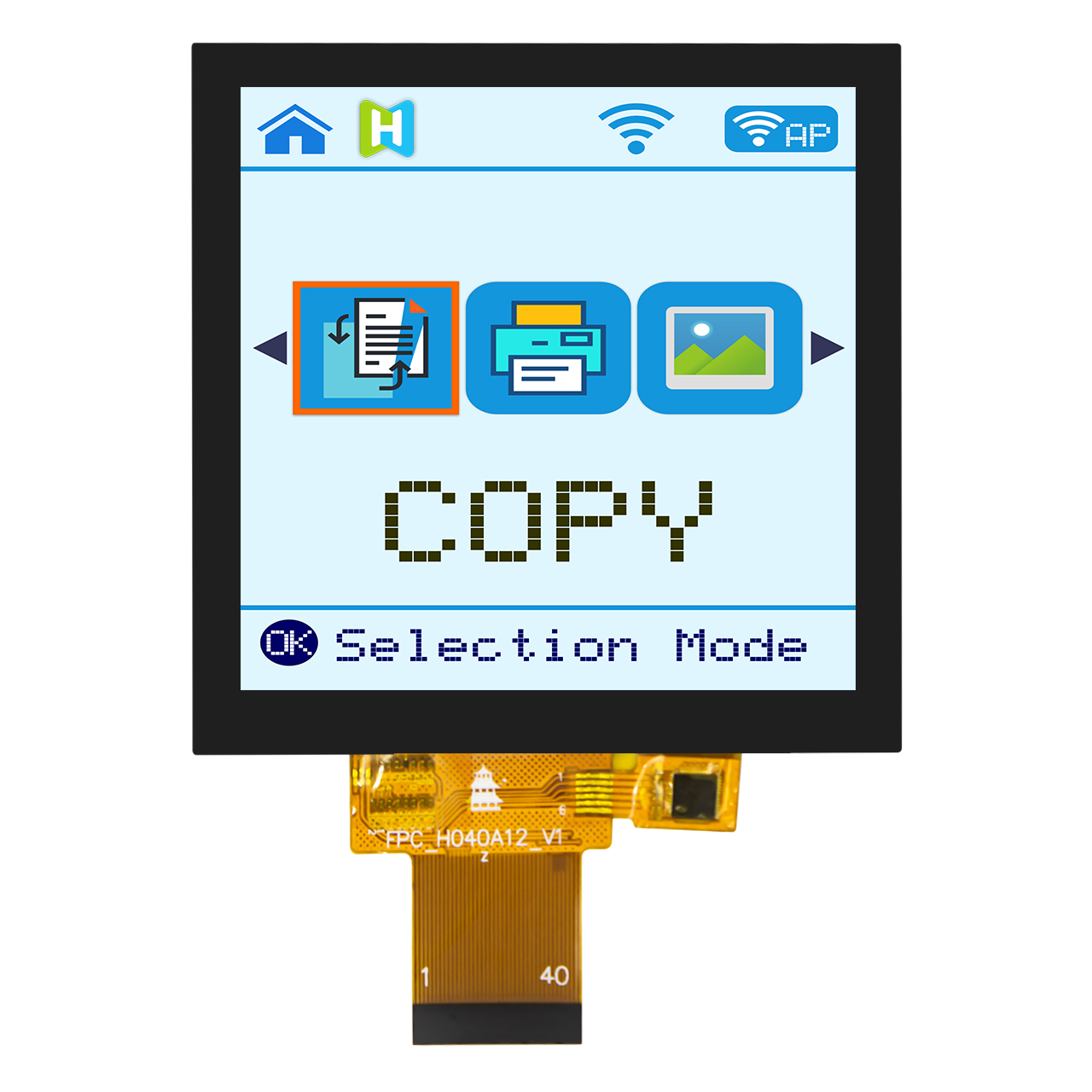 4 Inch Capacitive Touch TFT LCD Display