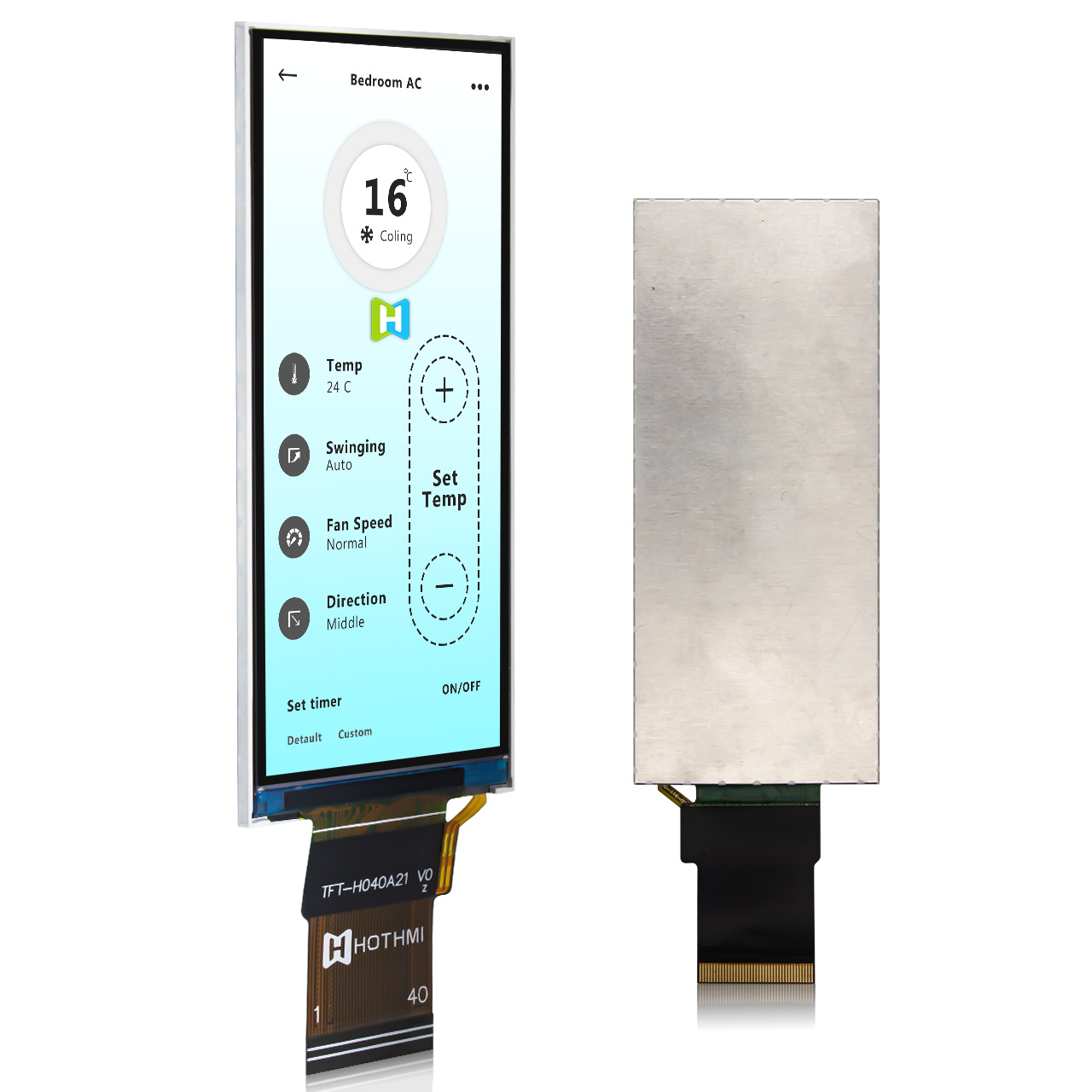 4 Inch LCD Display | 400x960 Resolution With RGB Interface