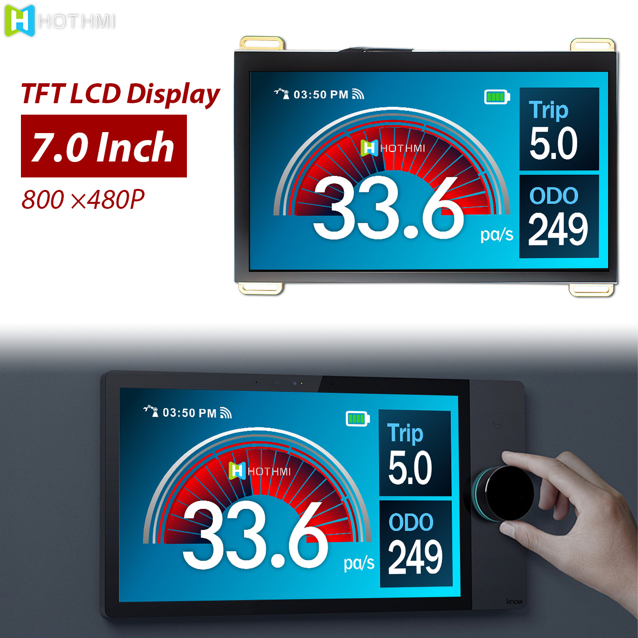 7 Inch 800x480 Capacitive Touch LCD Display Module with STM32