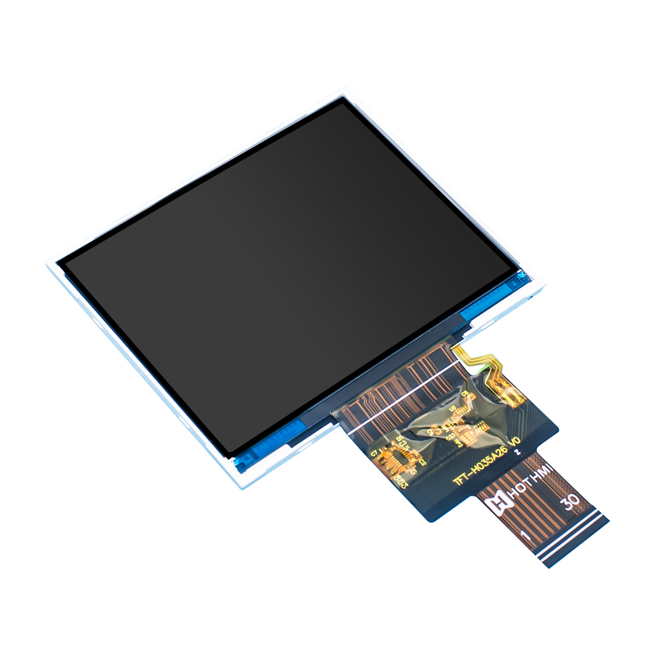 3.5 inch Industrial TFT LCD 640x480 IPS Display Panel with LVDS Interface