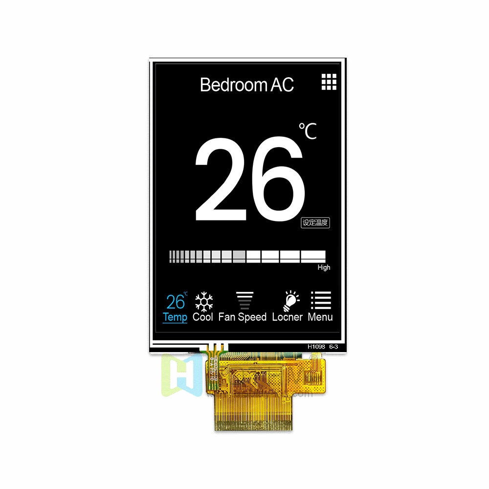 3.5 Inch TFT LCD Display with RTP | ST7796S Controller