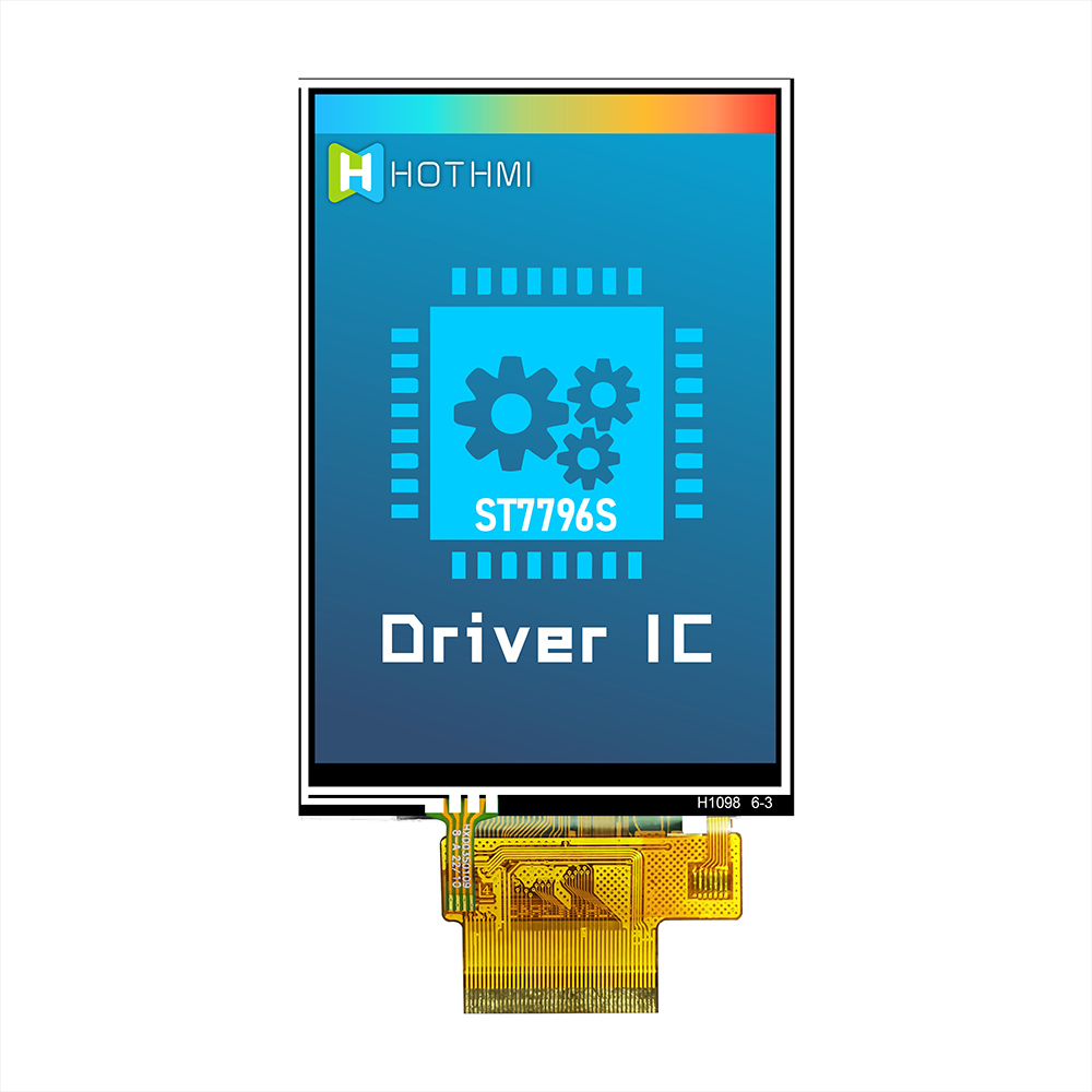3.5 Inch TFT LCD Display with RTP | ST7796S Controller