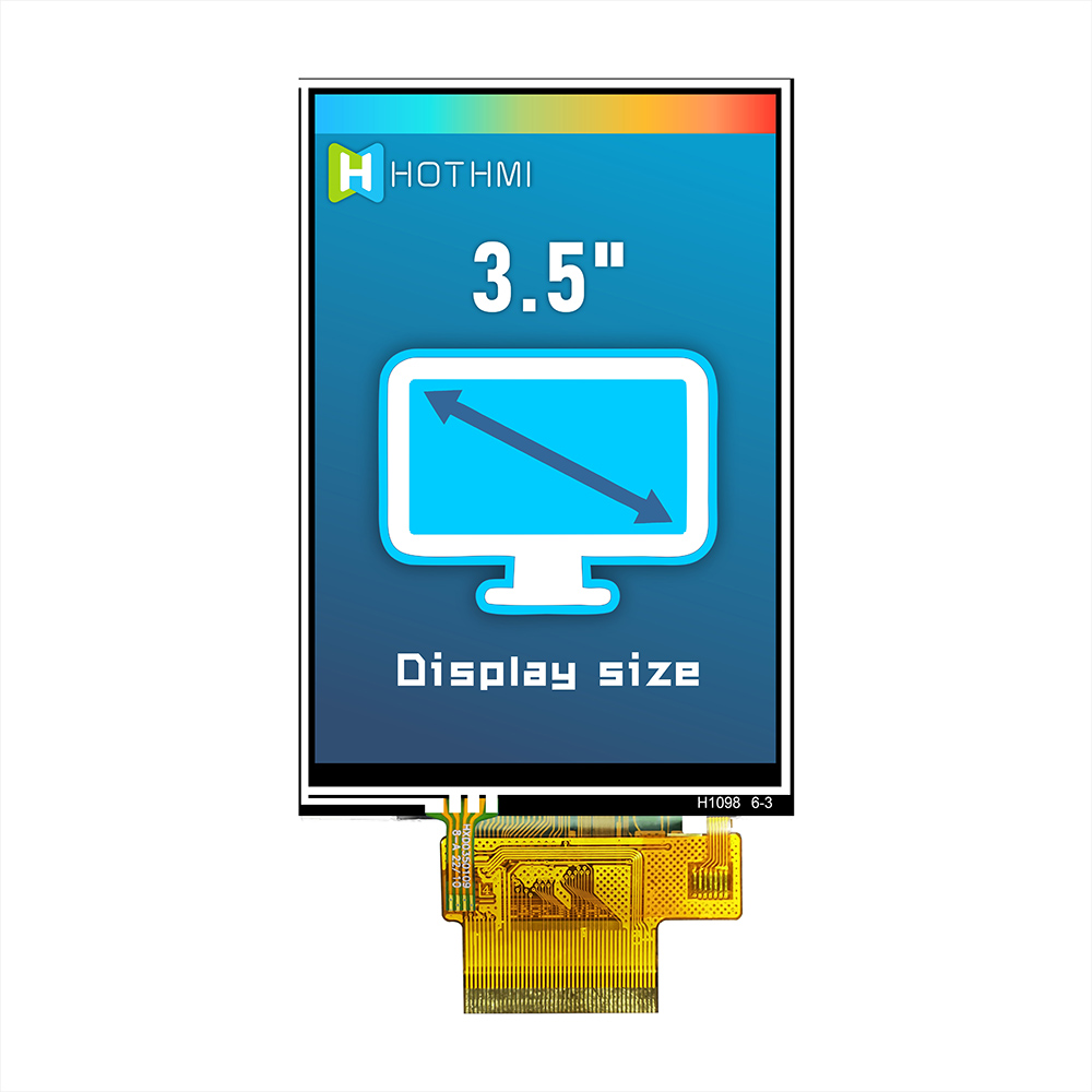3.5 Inch TFT LCD Display with RTP | ST7796S Controller