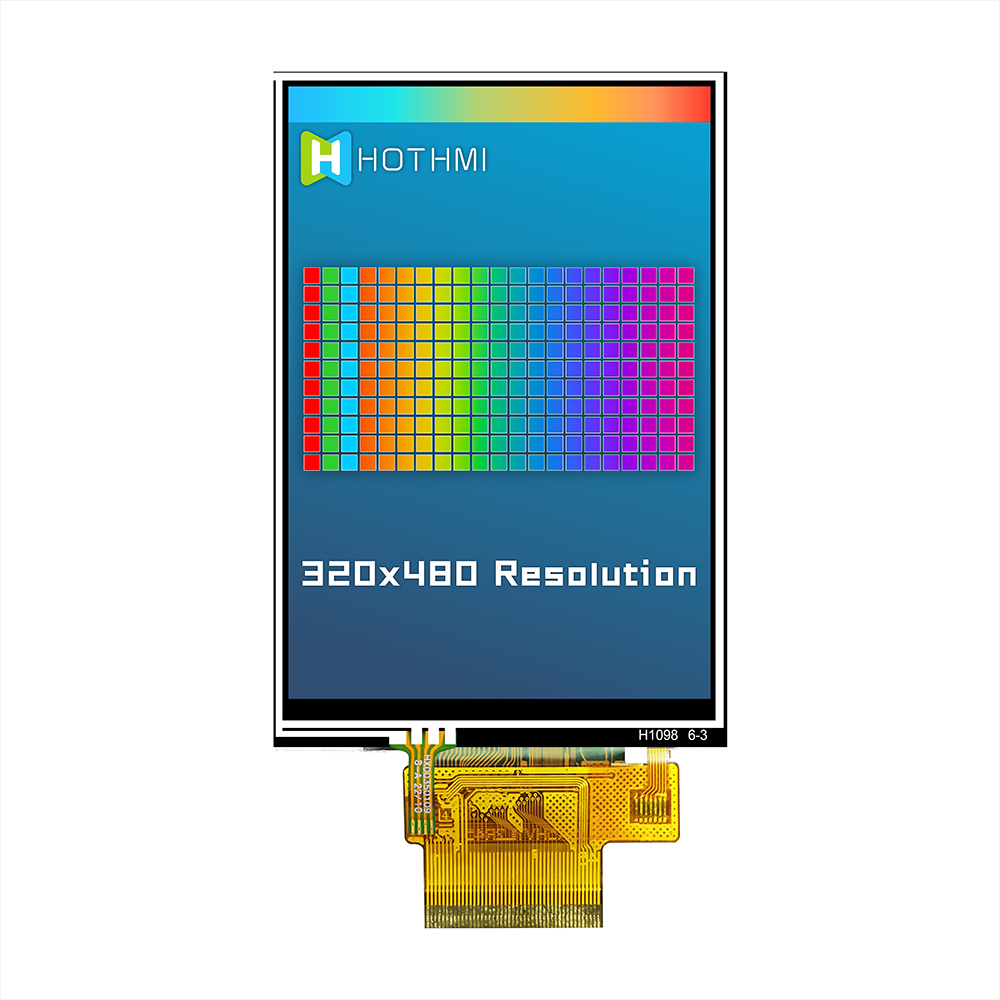 3.5 Inch TFT LCD Display with RTP | ST7796S Controller