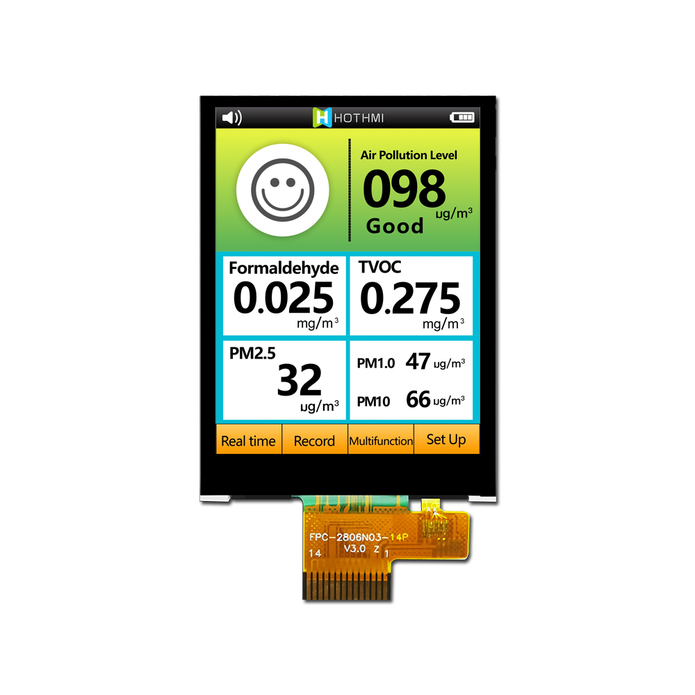 2.8-inch SPI TFT LCD Display For Industrial