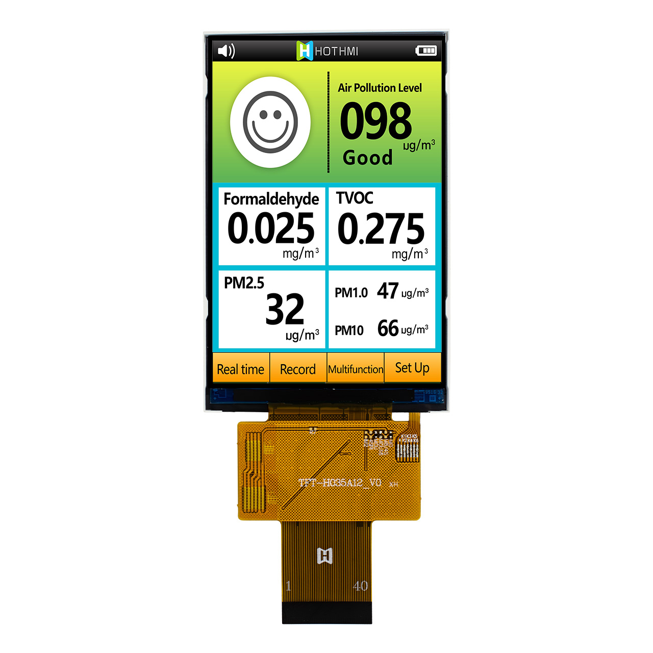 3.5 Inch TFT LCD Display Module | 320x480 Resolution With ST7796 Controller