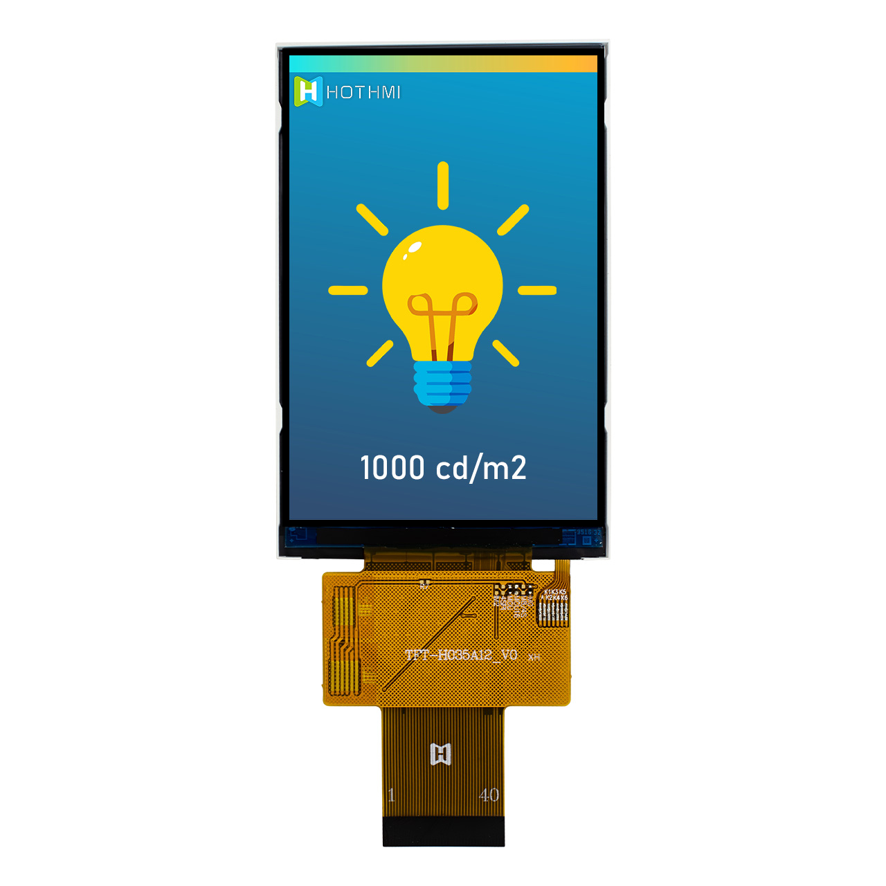 3.5 Inch TFT LCD Display Module | 320x480 Resolution With ST7796 Controller