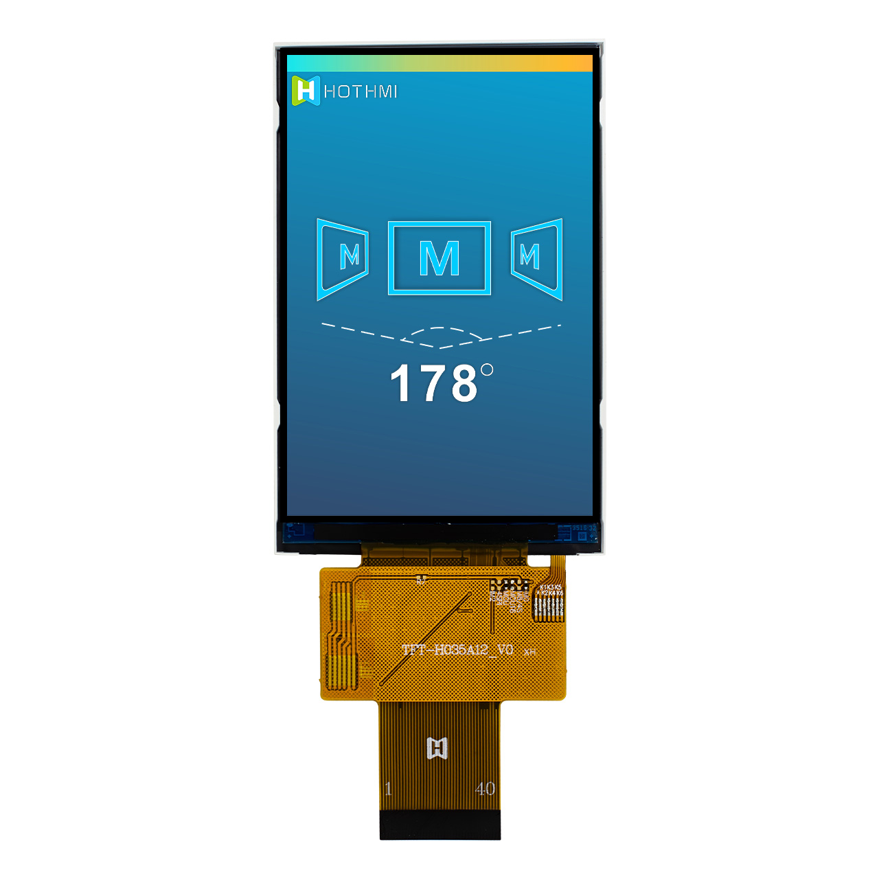 3.5 Inch TFT LCD Display Module | 320x480 Resolution With ST7796 Controller