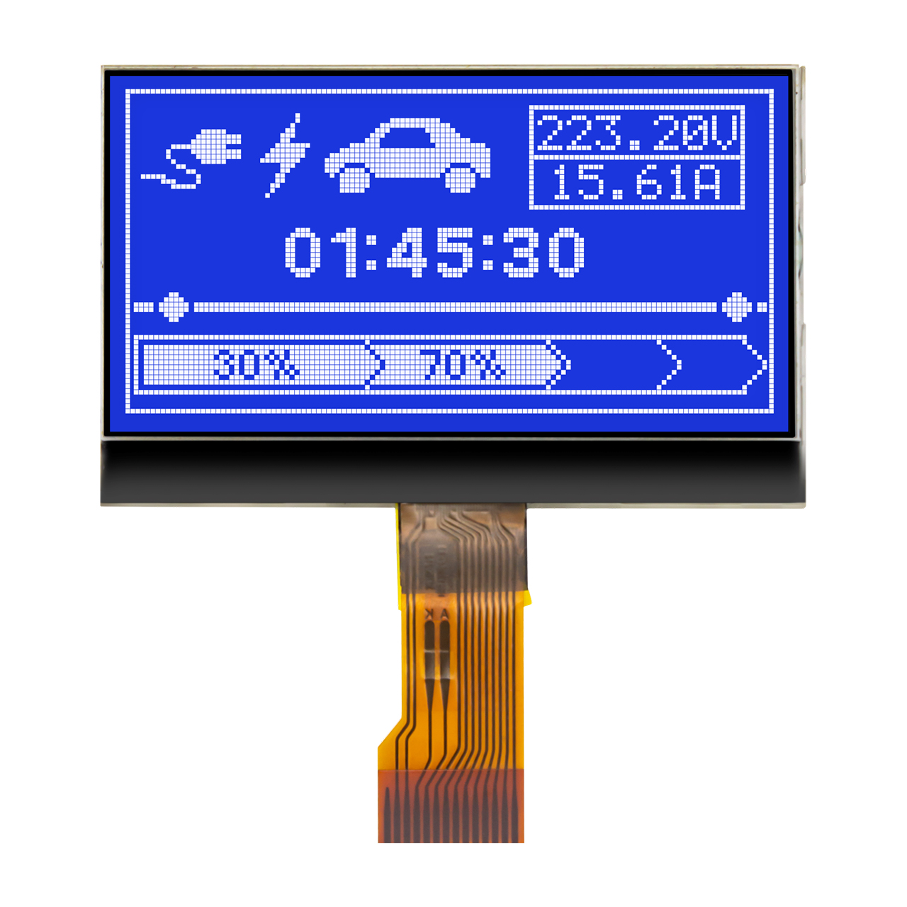 COG LCD Panel 128x64 | 12864 STN- blue LCD Display 5.0V
