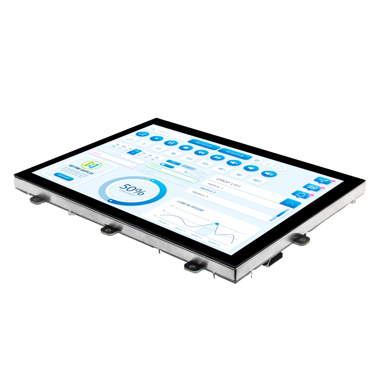 8 Inch TFT LCD Display Module for Raspberry Pi with Touch Screen