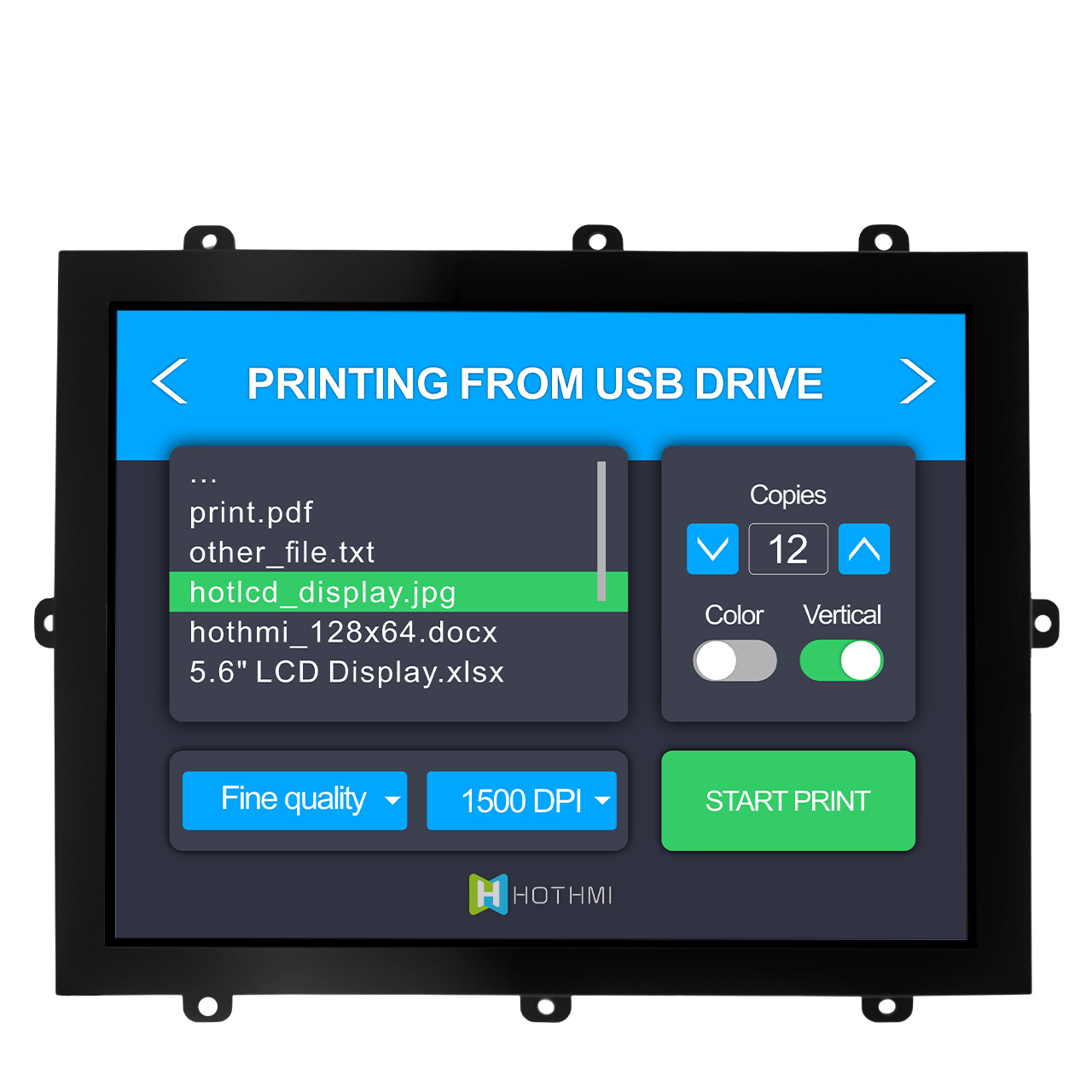 8 Inch TFT LCD Display Module for Raspberry Pi with Touch Screen