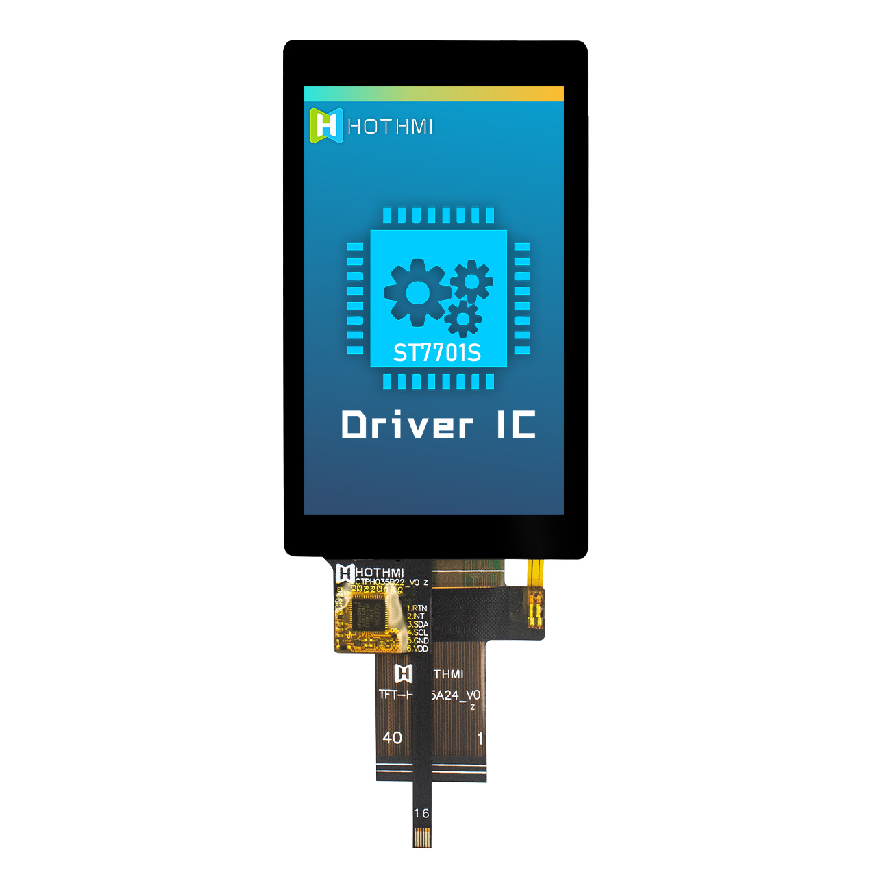 3.5 Inch Capacitive Touch Display With RGB interface