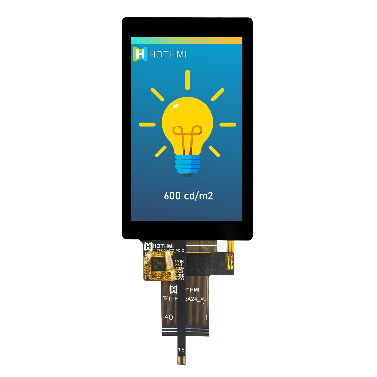 3.5 Inch Capacitive Touch Display With RGB interface