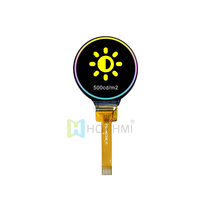 1.3 Inch Round TFT LCD Display With GC9A01 Controller | Sunlight Readable