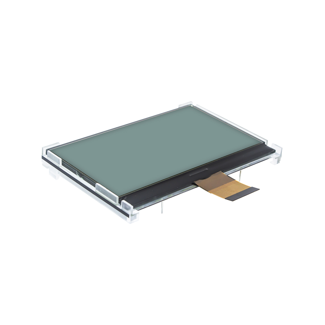 3.1 inch 128x64 black background white text graphic COG LCD | DFSTN-LCD display | 3.3V | Arduino